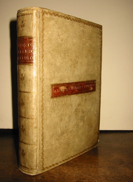 Ludovico Ariosto Orlando furioso di M. Ludovico Ariosto nuovamente alla sua integrità  ridotto e ornato di varie figure. Con alcune Stanze del S. Aluigi Gonzaga in lode del medesimo. Aggiuntovi per ciascun Canto alcune allegorie & nel fine una breve espositione et tavola di tutto quello, che nell'opera si contiene 1542 in Venetia appresso Gabriel Iolito di Ferrarii